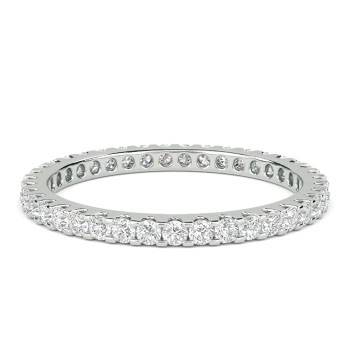 2mm Elegant Round Diamond Full Eternity Ring