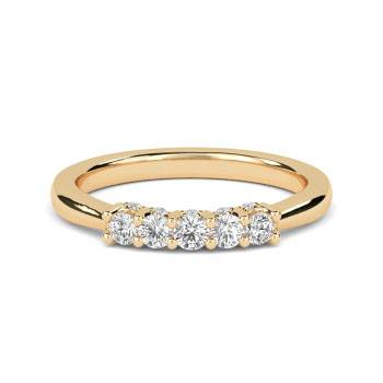0.25ct Elegant Round Diamond Eternity Ring